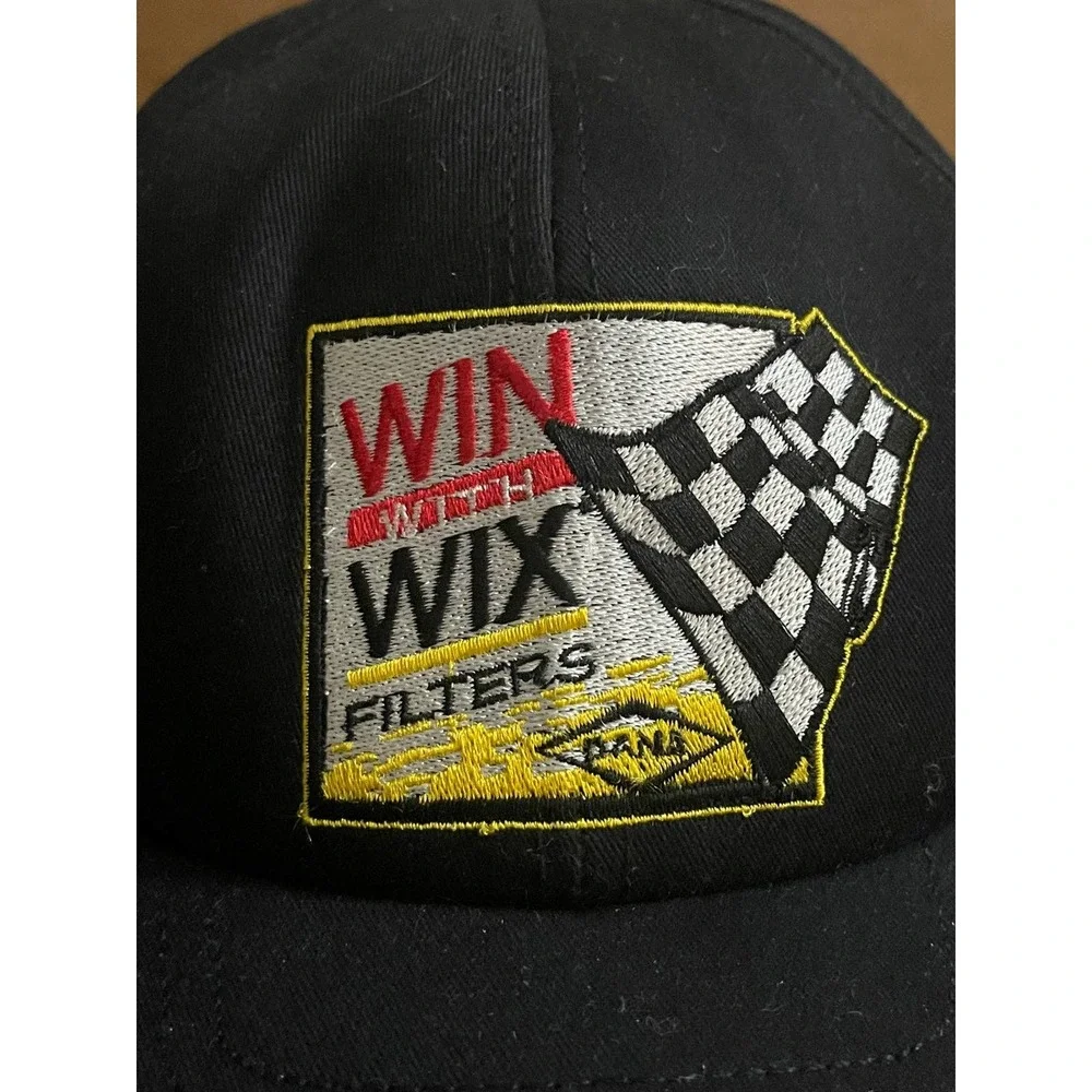 Vintage Win with Wix Filters Racing Snapback Adjustable Hat‎ Made in USA
